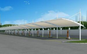 献县膜结构停车棚