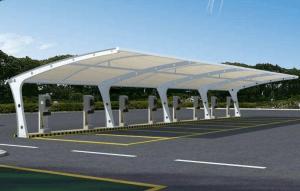 献县膜结构停车棚