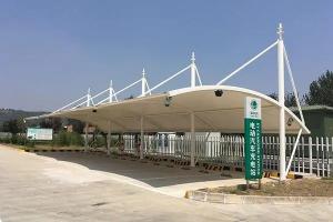 献县膜结构停车棚